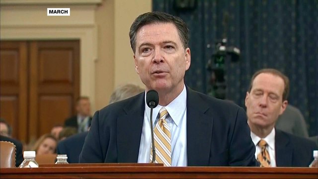 Ex-FBI director Comey due to testify in Trump-Russia probe