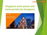 Singapore work passes and work permits for foreigners
