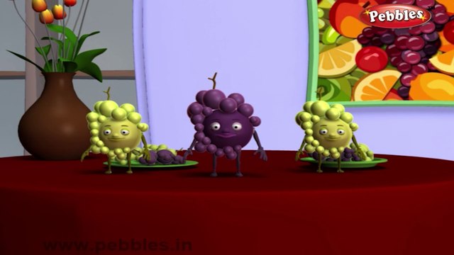 Grapes | 3D animated nursery rhymes for kids with lyrics | popular Fruits rhyme for kids | Grape song | Fruits songs | Funny rhymes for kids | cartoon | 3D animation | Top rhymes of fruits for children