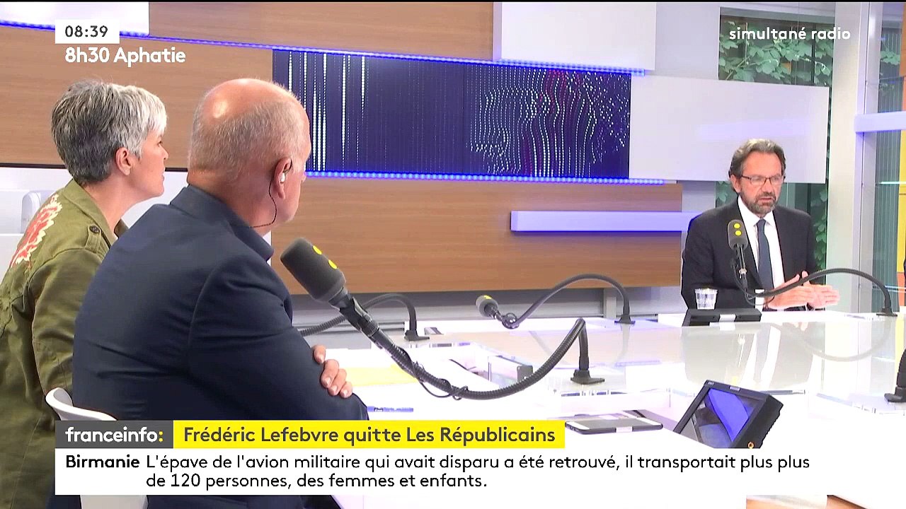 Frédéric Lefebvre : "j'ai été menacé par Nicolas Sarkozy dans la loge de Carla Bruni"