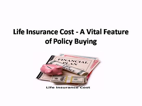 Life Insurance Cost A Vital Feature of Policy Buying