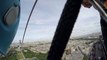 Une tyrolienne fixée au 1er étage de la Tour Eiffel... Descente incroyable