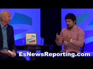 boxing star manny pacquiao how he found god - EsNews boxing