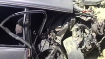Nevşehir'de Iki Otomobil Tır'a Çarptı; 2 Yaralı