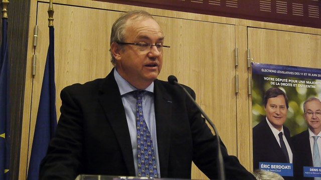 Meeting de soutien à @EricBerdoati et @DGabriel92 à Saint Cloud - discours de Denis Gabriel