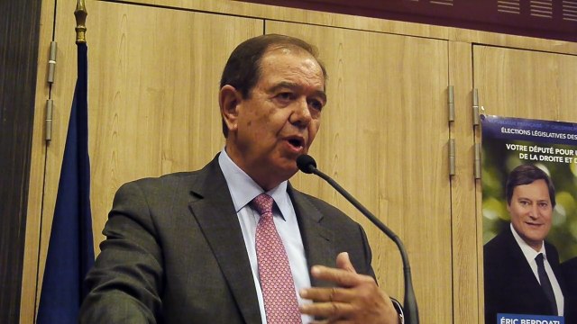 Meeting de soutien à @EricBerdoati et @DGabriel92 à Saint Cloud - discours de @Patrick_Ollier