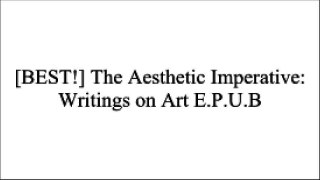 [oVwgQ.!Best] The Aesthetic Imperative: Writings on Art by Peter SloterdijkPeter SloterdijkPeter SloterdijkPeter Sloterdijk Z.I.P