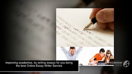 Online Essay Writer Service