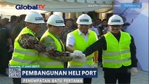 Peletakan Batu Pertama Pembangunan Heliport di Bandara Soekarno-Hatta