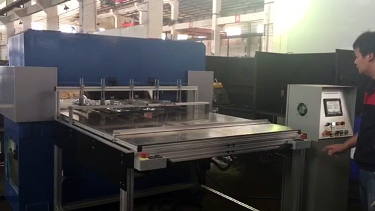 150T die cutting machine for blister/continously feeding
