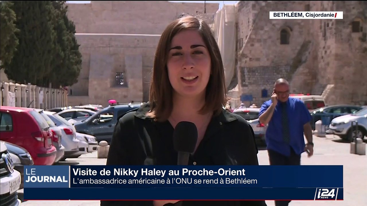 Proche-Orient: Nikky Haley se rend à Bethléem