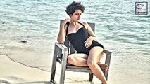 Dangal Girl Fatima Shaikh's SIZZLES In Black Monokini