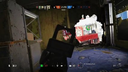 Tom Clancy's Rainbow Six: My most insane deag shot ever on Favela...