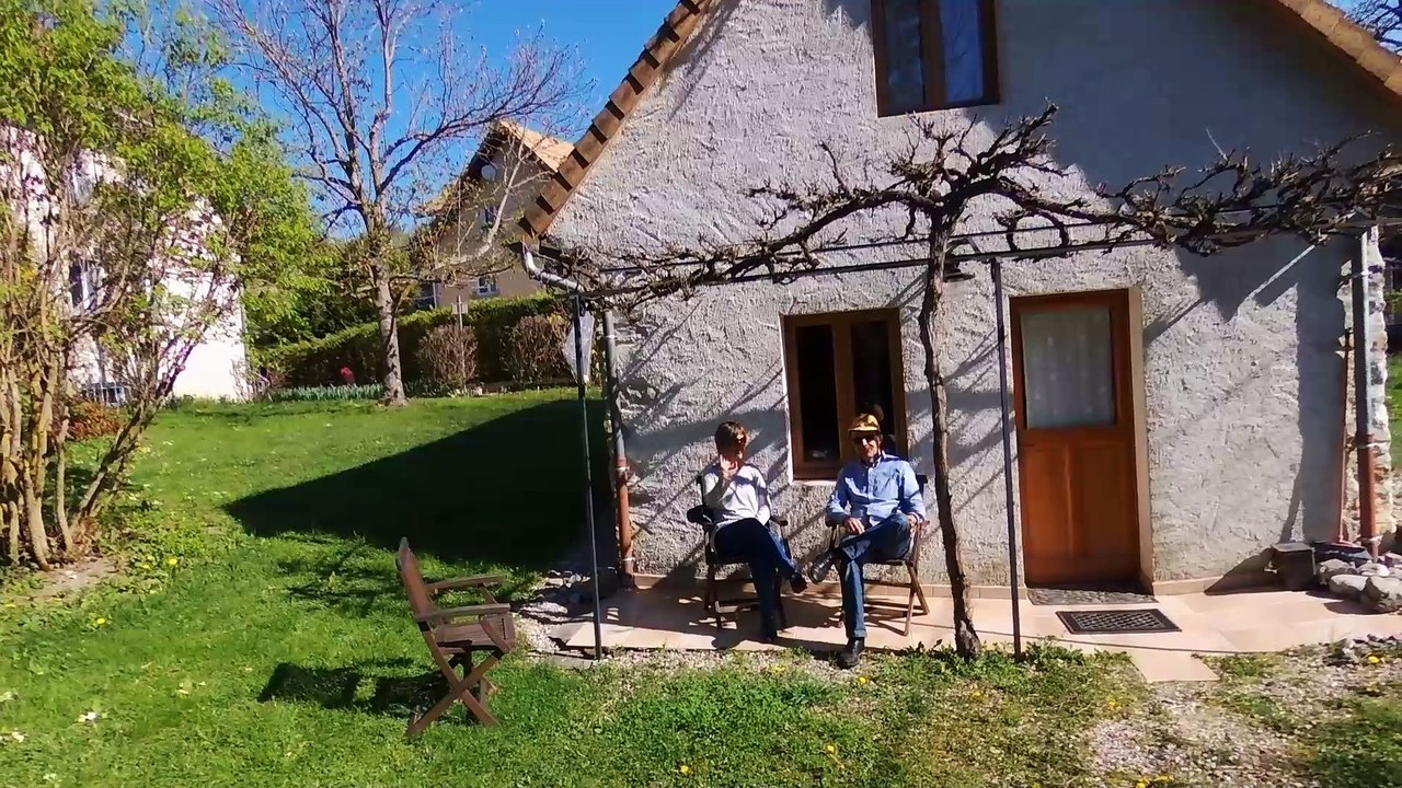 La petite grange vue du ciel