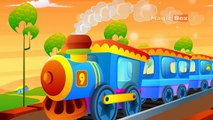 Engine Number Nine - English Nursery Rhymes - Cartoon-Animated Rhymes For Kids