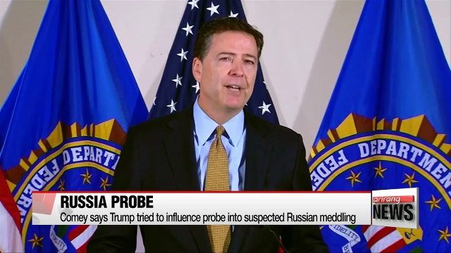 Comey reveals conversations with President Trump