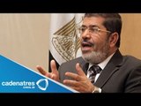 Suspenden constitución de Egipto y Mohamed Mursi ya no es presidente