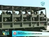 Marinos blinda las calles de Michoacán // Michoacán en alerta máxima