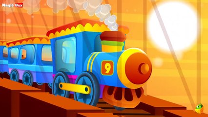 Down By The Station - English Nursery Rhymes - Cartoon-Animated Rhymes For Kids