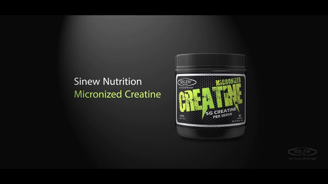 WHAT IS CREATINE Sinew Nutrition - Micronized Creatine Supplement For Muscle Mass & Strength