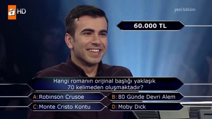 Yarışmaya damga vuran soru
