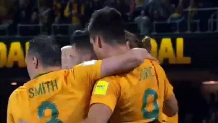Tomi Juric second Goal - Australia 2 - 1 Saudi Arabia