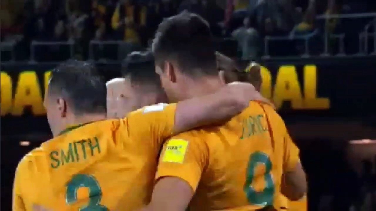 Tomi Juric second Goal - Australia 2 - 1 Saudi Arabia