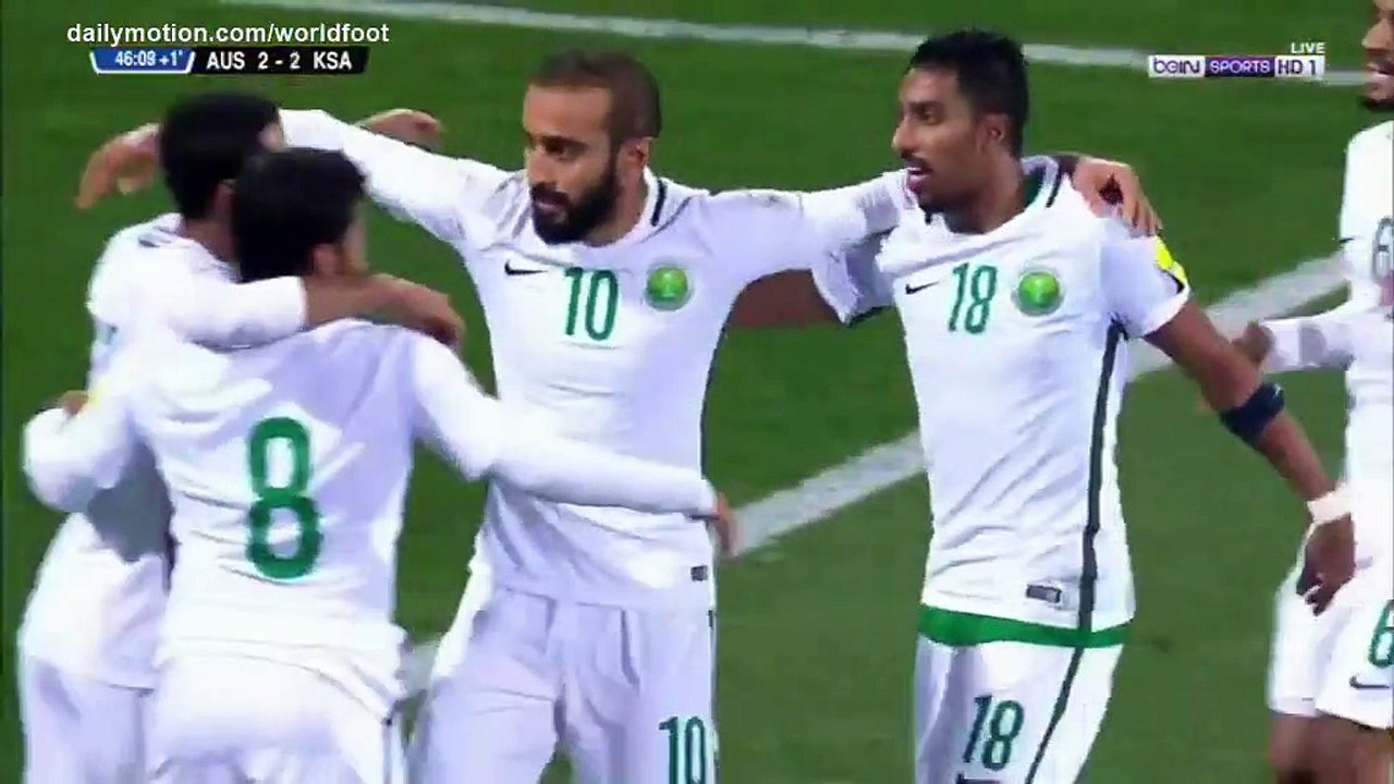 Mohammad Al Sahlawi Goal HD - Australia 2 - 2 Saudi Arabia - 08.06.2017 (Full Replay)