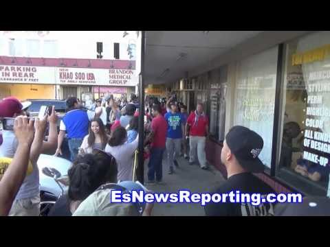 Manny Pacquiao vs Floyd Mayweather Manny Knows Hebrew - EsNews