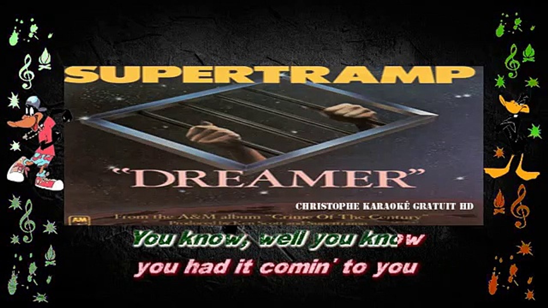 Supertramp - Dreamer KARAOKE / INSTRUMENTAL - Vidéo Dailymotion