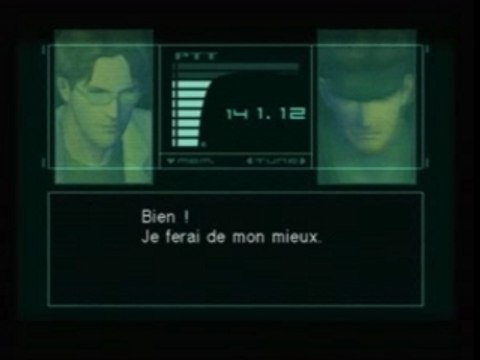 MGS2:08 Codec instruction Otacon