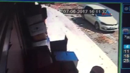 Adana 40 Bin Liralık Kasklı Soygun, Güvenlik Kamerasında