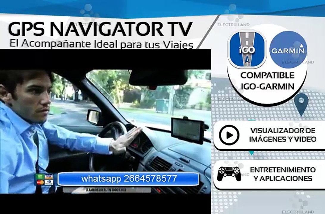 Gps 7 Hd 4gb Garmin Igo Tv Digital Bluetooth Mapas Mercosur