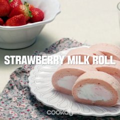 Cookat - -Strawberry Milk Roll- You will never know how soft this...