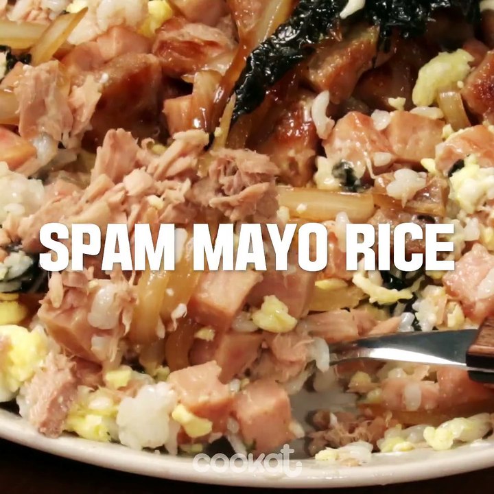 Cookat - -Spam Mayo Rice-  ▶Follow Cookat for more awesome recipes!
