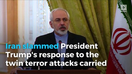 Iran blasts Trump: Reaction to attacks is 'repugnant'
