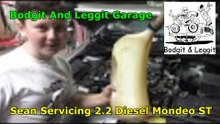 Sean Servicing 2.2 Diesel Mondeo ST Bodgit And Leggit Garage