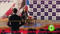 Reham Khan Funny Reaction when Proposed by a University Student During her Live Show