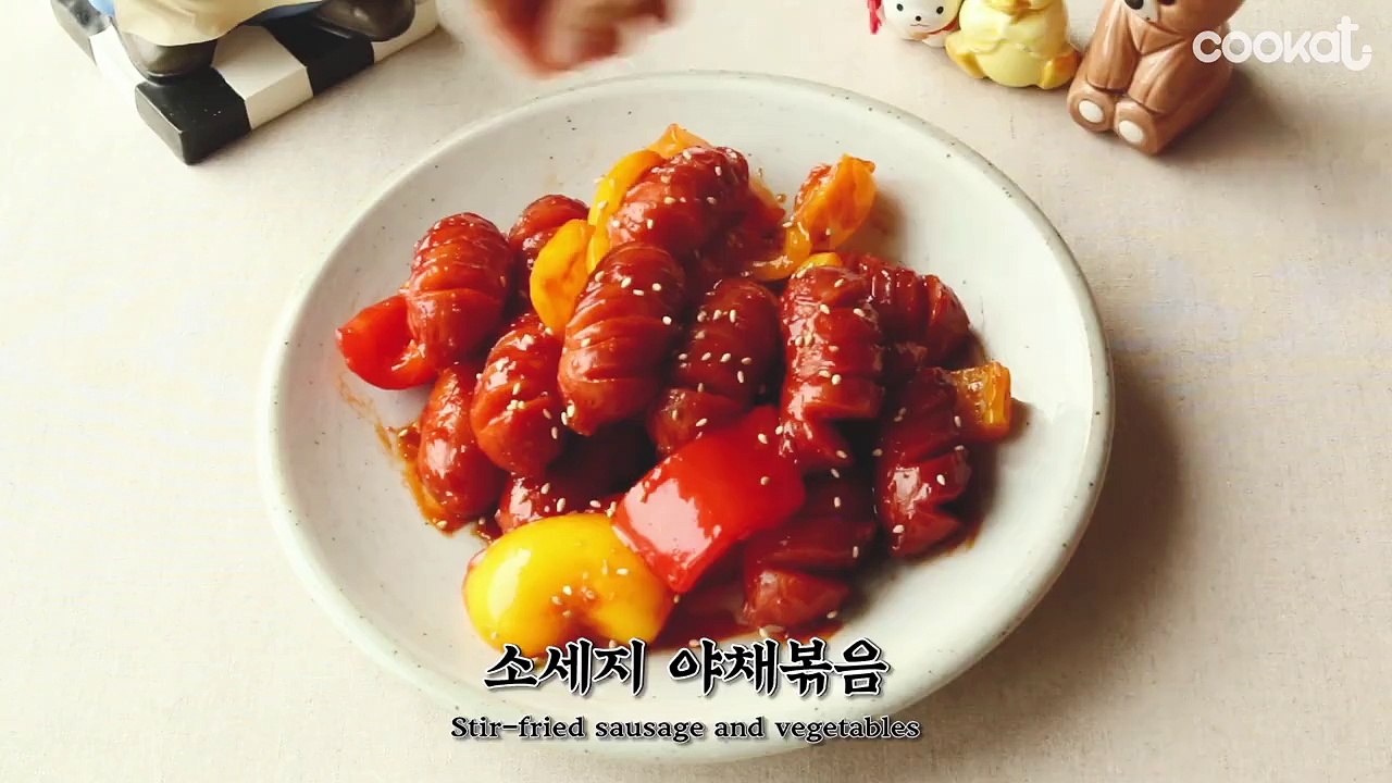 Cookat - -Stir-fried Sausage and Vegetables- we call it 'SSOYA'...