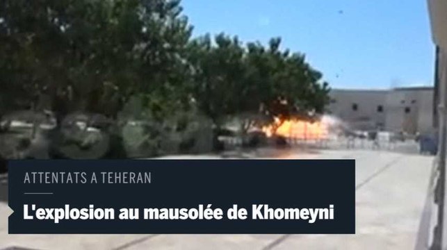 Des images de l’explosion au pied du mausolée de l’ayatollah Khomeyni à Téhéran