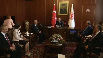 TBMM Başkanı Kahraman: "Yeni Bir Şevk, Heyecan ve Gayret Ile Bu Çalışmayı Tekrar Başlatmaktayız"
