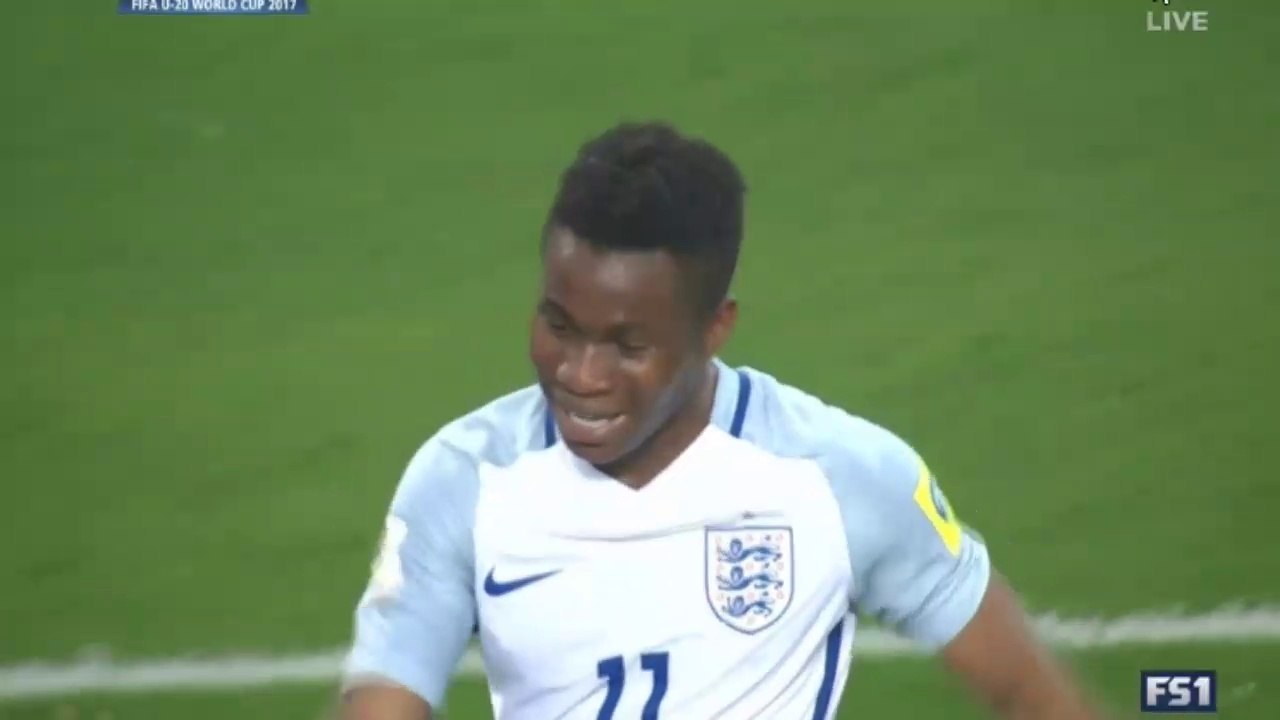 1-2 Ademola Lookman Goal HD - Italy U20 vs England 08.06.2017 HD