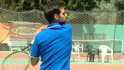 O Λαμιώτης τενίστας Γιάννης Στεργίου στο STAR