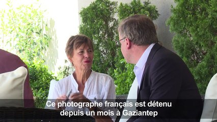 Turquie: Mathias Depardon reçoit la visite de sa mère