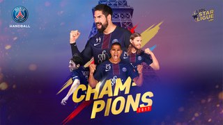 Paris Saint-Germain Handball : La remise du trophée