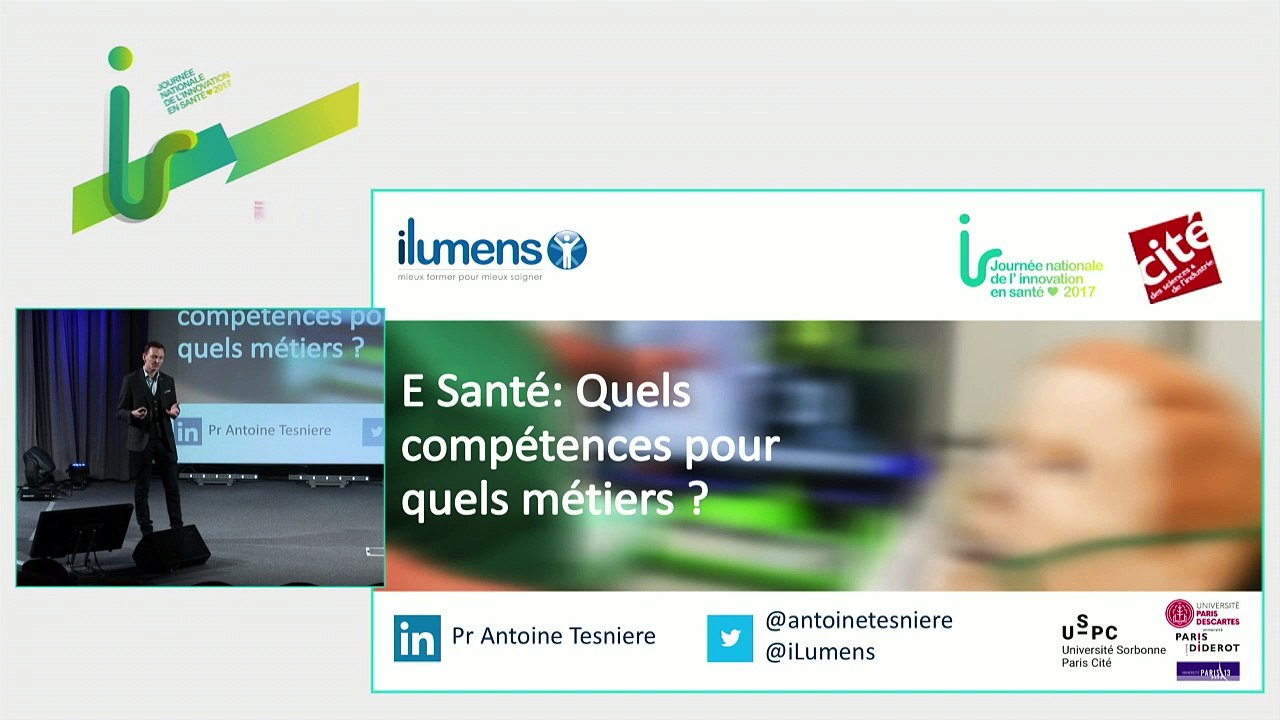 Conférence - E-sante, quelles compétences et quels nouveaux métiers pour demain
