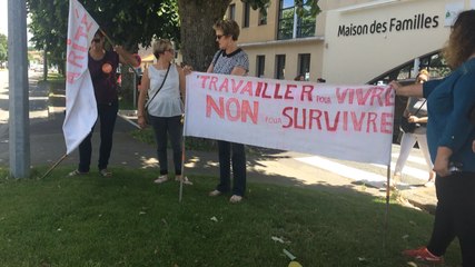 Grève à l'ADMR de Vendée