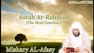 Mishary al-afasy Surah Ar-Rahman ( full ) with audio english translation