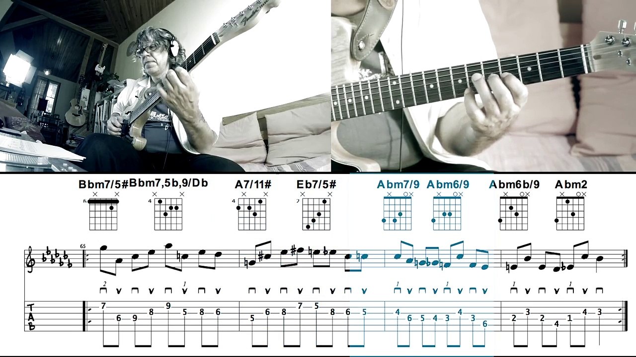 JAZZ LICKS 2/5/1 IN Ab MINOR (17/24)
