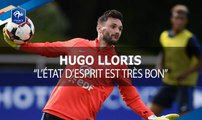 Hugo Lloris avant Suède - France